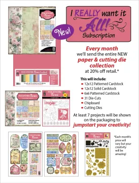 I REALLY Want it All (+ Cutting Dies)
